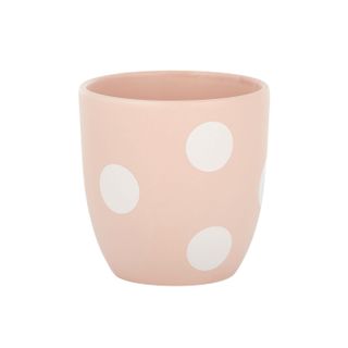 Spotted Pink Pot